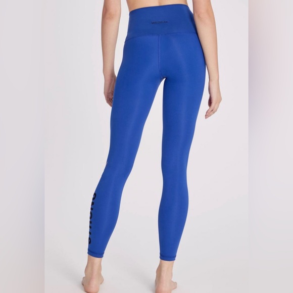 WILDFOX || Strong 7/8 Lightning Leggings in Digital Blue - SZ Small 💙NWT💙 - Picture 5 of 10